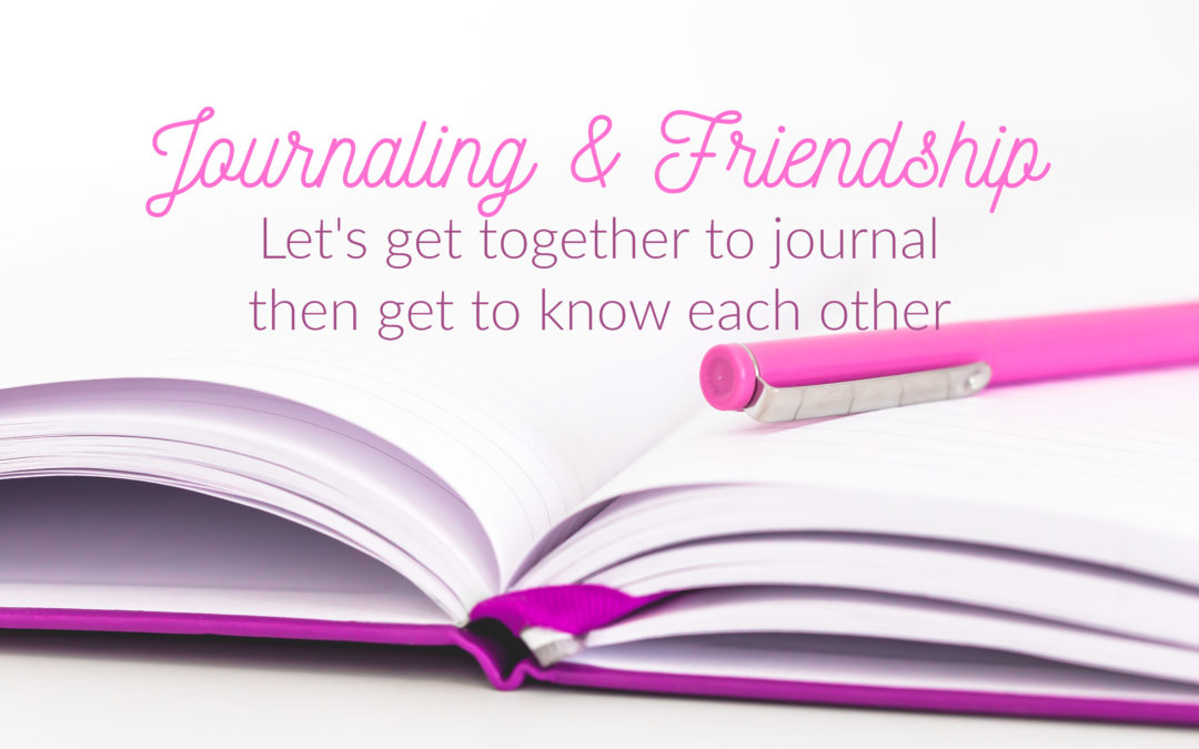 Open Journal and Pink Pen